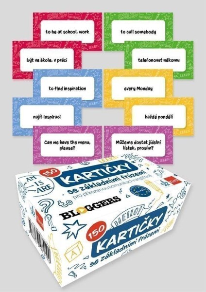 Bloggers 1-5 (A1-A2+) – frázové kartičky