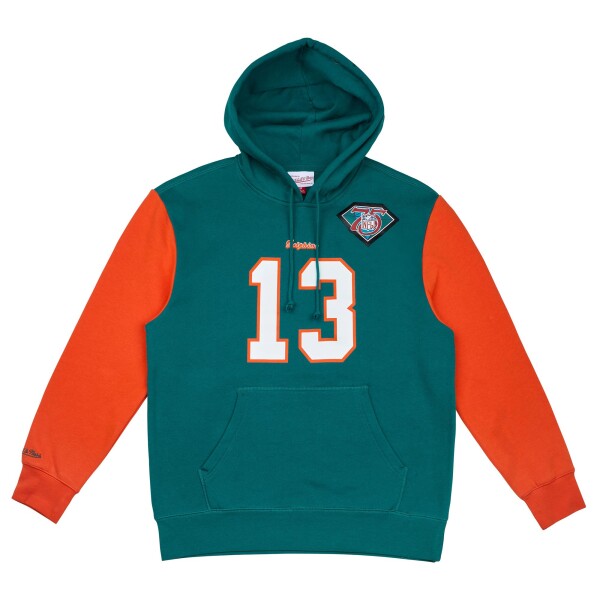 Mitchell & Ness Pánská mikina Miami Dolphins NFL Dan Marino #13 N&N Player Hoodie Velikost: M
