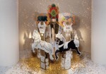 Antistresové omalovánky Mon Petit Art, MCMJOU2, Carrousel - Enchanted horses, kreativní set papírový kolotoč s koníky