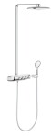 GROHE - Rainshower SmartControl Sprchový set Duo 360 s termostatem, 2 proudy, chrom/měsíční bílá 26250LS0