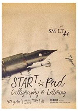 SM.LT Papír na kaligrafii SMLT Star Pad Calligraphy A4, 90g/m, 30 listů