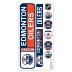Mustang Samolepky na Stěnu Edmonton Oilers NHL Repositionable Street Signs Wall Decal Set