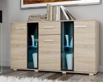 Komoda Salsa Barva korpusu: Bílá Mat, Rozměr: 140 cm