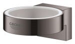 GROHE - Selection Držák skleničky/mýdelníku, Hard Graphite 41027A00