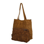 Elegantní dámská shopper taška 2v1 Rimela, hnědá