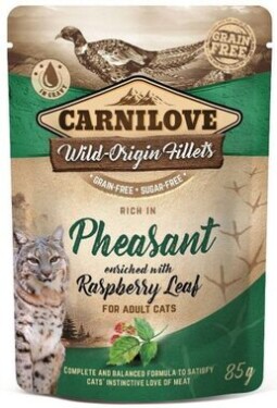 Carnilove Cat Pouch Pheasant Raspberry 85g