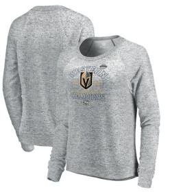 Fanatics Dámská Mikina Vegas Golden Knights 2018 Western Conference Champions Big Time Play Crewneck Velikost: XL