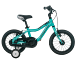 Dětské kolo LEADER FOX BUBU 14", model 2025-1, barva mint