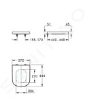 GROHE - Euro Ceramic WC sedátko, SoftClose, bílá 39330002