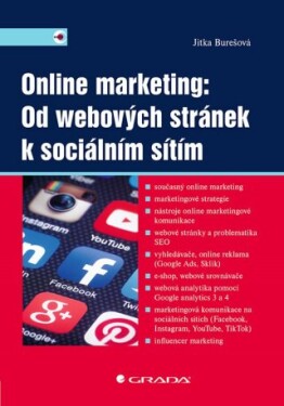 Online marketing: Od webových stránek k sociálním sítím - Burešová Jitka - e-kniha