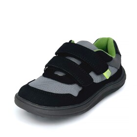 Chlapecké celoroční barefoot tenisky Bugga SAFI Black B00201-10 - 25