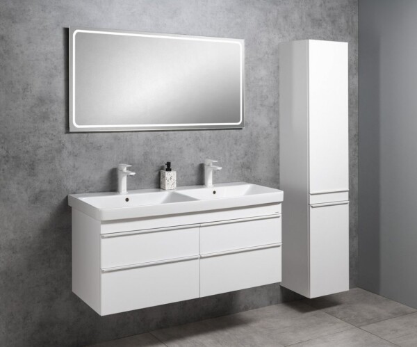 SAPHO - GEMINI zrcadlo s LED osvětlením 120x60cm GM120