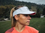 Běžecký kšilt Compressport Visor - korálový