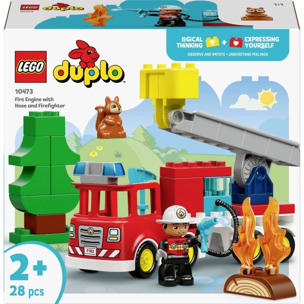 10473 LEGO® DUPLO® Hasicí auto s hadicí a požárníkem (10473)
