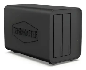 TerraMaster D5 Hybrid černá / Diskový box / 5x 2,5 a 3,5 palce + M.2 / USB 3.2 Gen 2 10Gbit/s / RAID 0/1/JBOD / diskless (D5 HYBRID)