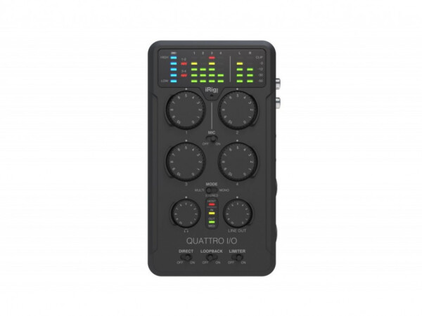 IK Multimedia iRig PRO Quattro I/O