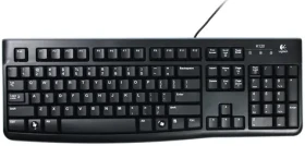 Logitech klávesnice K120 For UK/ OEM / USB / Drátová / Černá (920-002524)