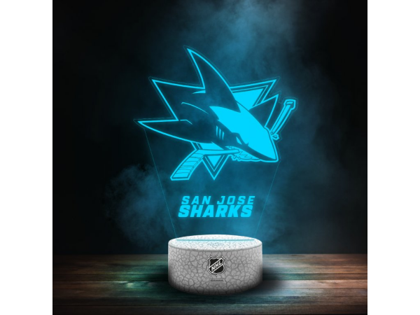 Great Branding Led Světlo San Jose Sharks NHL
