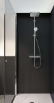 HANSGROHE - Crometta Sprchový set E 240 Showerpipe s termostatem, EcoSmart 9 l/min, chrom 27281000