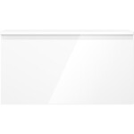 MEXEN/S - Orio koupelnová skříňka pod umyvadlo 90 cm s deskou, 1 šuplík, bílá lesk 91A10-09047-1-BFC00