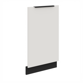 Dvířka na vestavnou myčku nádobí Aria ZM 713x446 Barva korpusu: Černá, Barva dvířek: WH - Crystal white AFM