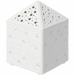 Räder Porcelánový LED svítící domeček Light, bílá barva, porcelán