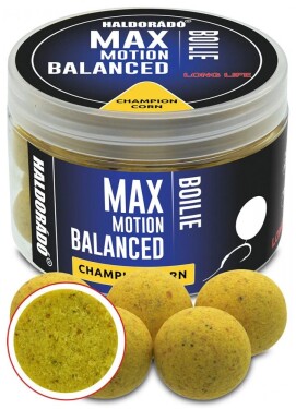 Haldorádó Boilies Balanced Max Motion 20mm 70g - Champion corn,Haldorádó Boilies Balanced Max Motion 20mm 70g - Champion corn