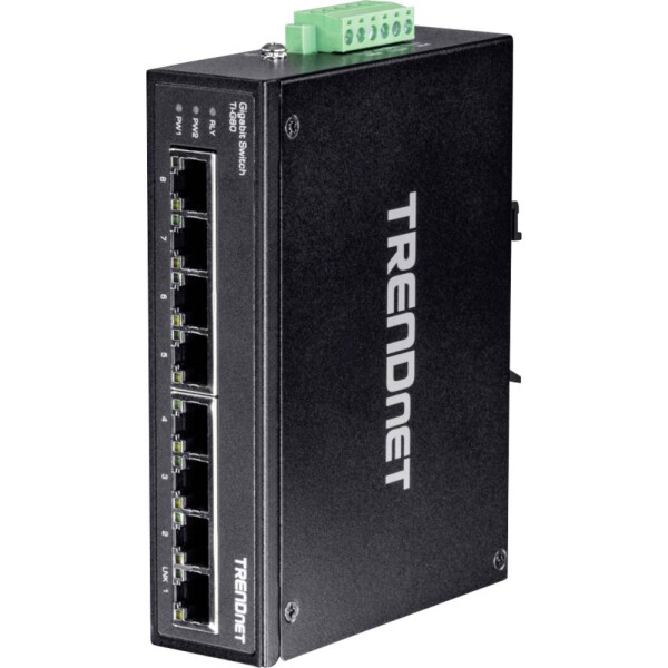 TrendNet TI-G80 TRENDnet TI-G80 - Switch - unmanaged - 8 x 100/1000/10000 průmyslový ethernetový switch