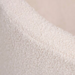 PLUSH NEST PLUSH NEST Suchý bazén kulatý krémový beránek Ø 90 × 30 cm s 200 míčky