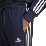 Kalhoty adidas Essentials French Terry Tapered Cuff 3-Stripes IC9406