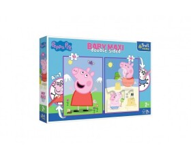Maxi oboustranné Peppa dobrý den/ Peppa