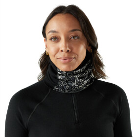 SMARTWOOL Thermal Merino Colorblock Neck Gaiter, Black Deco Floral univerzální