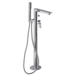Vanová baterie Optima se sprchovým setem chrom OPBVANBAT003 OPBVANBAT003