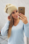 Dámská čepice Ingrid K371 beige UNI
