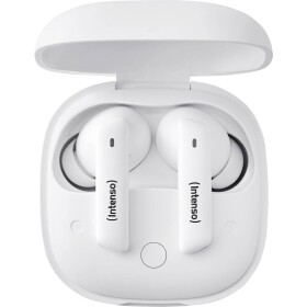 Intenso Buds Pro T502HAE weiß špuntová sluchátka Bluetooth® bílá Potlačení hluku odolná vůči vodě mobil