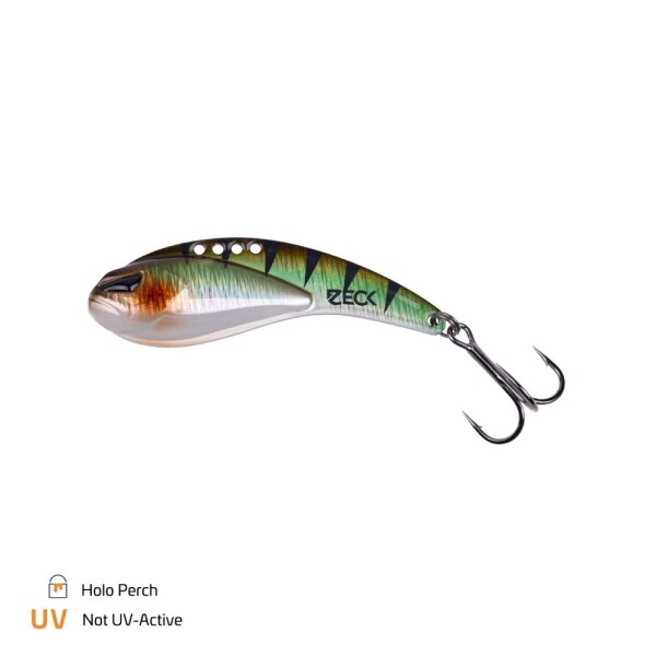 Zeck cikáda Blade Shaker 7cm 25g - Holo Perch,Zeck cikáda Blade Shaker 7cm 25g - Holo Perch
