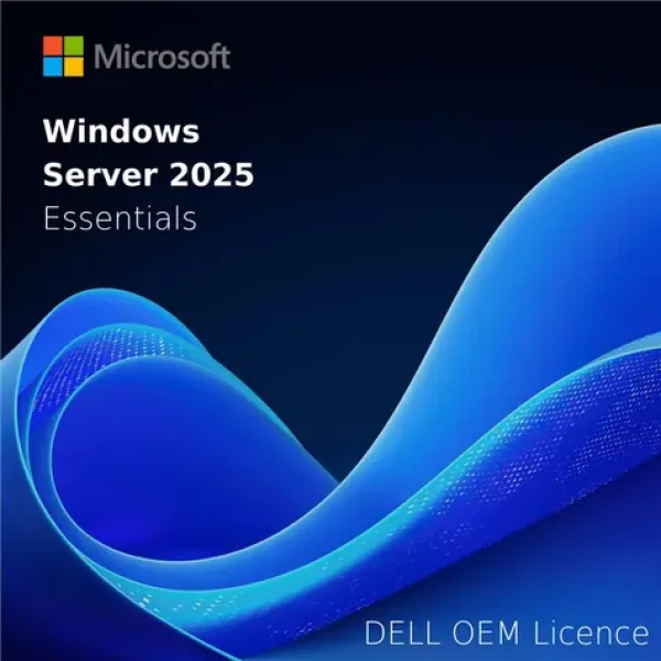 DELL MS Windows Server 2025 Essentials / ROK (Reseller Option Kit) / OEM / pro max. 10 CPU jader / max. 25 uživatelů (634-CVDT)
