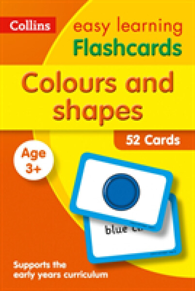 Collins Easy Learning - Flashcards - Colours and Shapes Ages 3+ - Collins Easy Learning