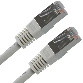 Neutralle Patch kabel FTP Cat.5e šedý / Patch kabel / RJ45 - RJ45 / 0,5 m / stíněný