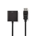 Nedis Adaptér DisplayPort (M) - DVI-D 24+1 (F) 0.20 m černá (CCGP37250BK02)