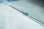 HOPA - Sprchové dveře ESTRELA - BARVA rámu - Chrom/Leštěný hliník (ALU), Rozměr A - 150 cm, Směr zavírání - Levé (SX), Výplň - Čiré bezpečnostní sklo - 6 mm BCESTR15CCL