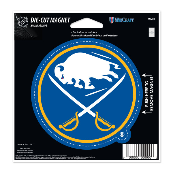 Wincraft Magnet Buffalo Sabres NHL Die Cut Magnet