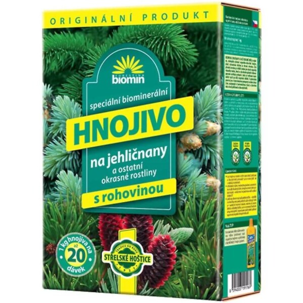 Biomin - Hnojivo na jehličnany s rohovinou 1 kg