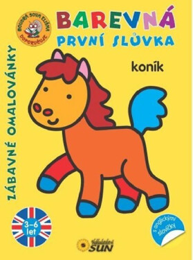 Koník Barevná první slůvka anglickými slovíčky