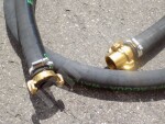 Přípojka pro pásový zavlažovač LEADER 32 (1"), 3 m