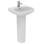 IDEAL STANDARD - i.Life A Umyvadlo 50x44 cm, s přepadem, otvor pro baterii, bílá T470701
