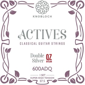 Knobloch ACTIVES Double Silver QZ Nylon Super-high Tension 37.5