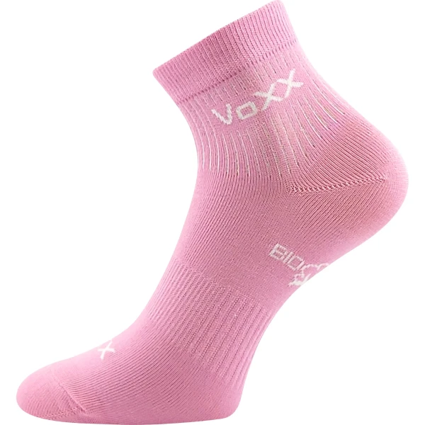 VOXX Ponožky sportovní z BIO bavlny BOBY růžové (3 páry) 35-38 120319