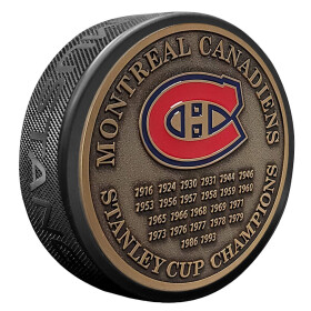 Mustang Puk Montreal Canadiens NHL Stanley Cup Years Gold Medallion