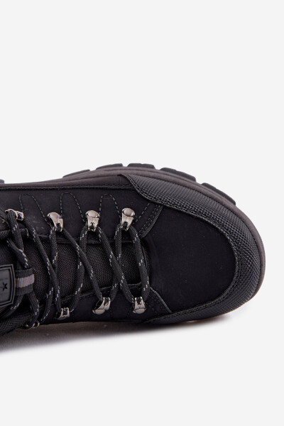 Pánské trekkingové boty Big Star - černá Velikost: 44